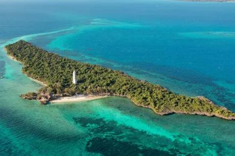 Naturreservat auf privater Insel Chumbe Island bei Sansibar mit sieben autarken Öko-Bungalows