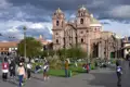 Die Kirche der Gesellschaft Jesu in Cusco, Peru, ein Beispiel für die spanische Kolonialarchitektur.