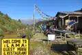 Pause am Lama Guest House & Restaurant während einer Wanderung in Magingoth auf 3285 m Höhe.