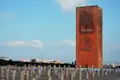 Der Hassan-Turm und die umliegenden Säulen in Rabat, Marokko.