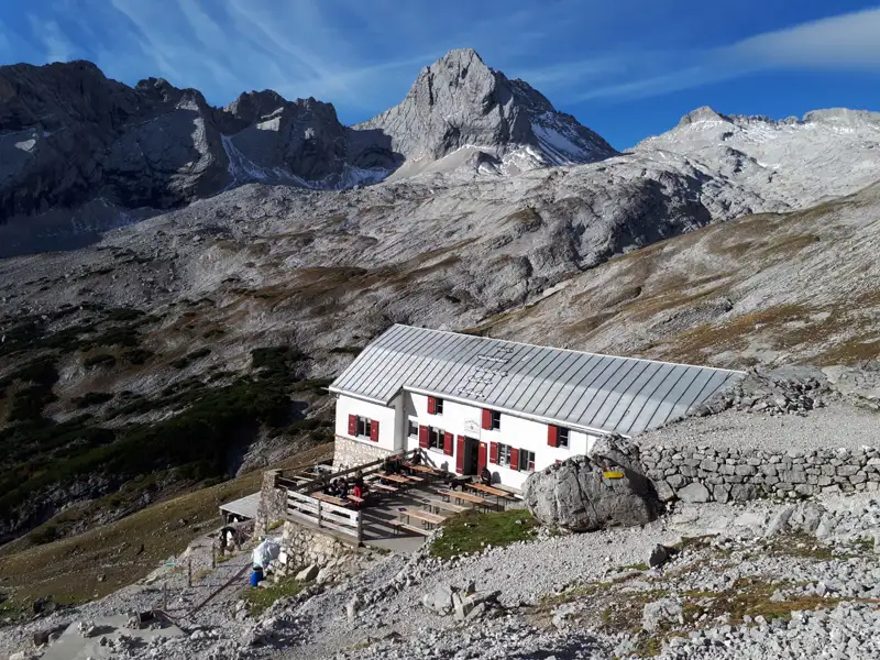 Berghütte in den Alpen