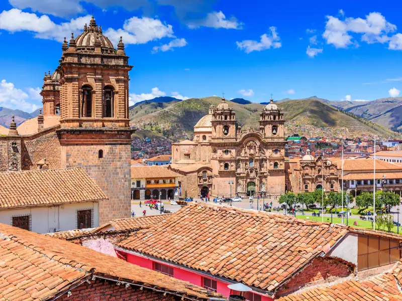 Kirche der Gesellschaft Jesu in Cusco, Peru.