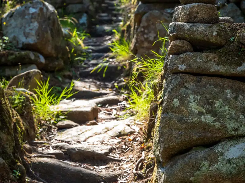 Steinerner Wanderweg.
