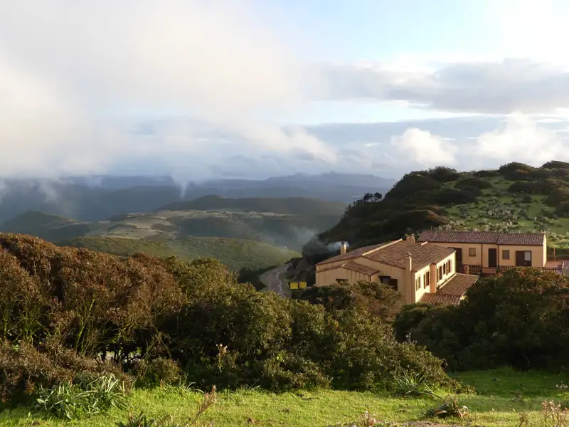 Unterkunft in den Bergen mit Aussicht