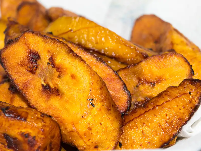 Gebratene Kochbananen