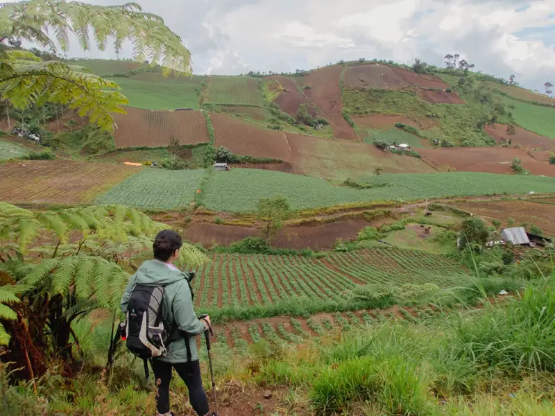 Unterkunft für Wanderer in den Bergen.