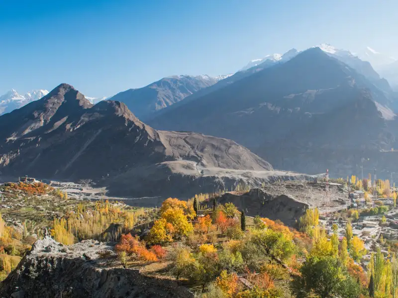 Herbstliche Berglandschaft
