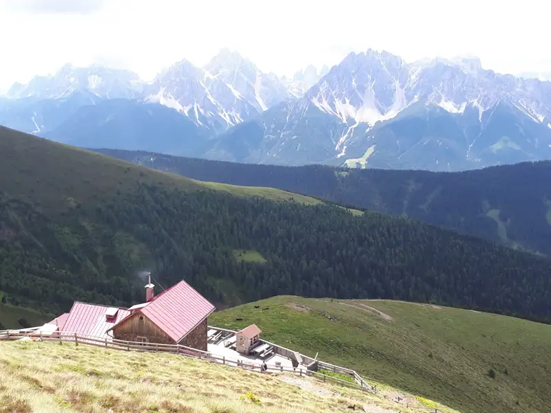 Berghütte in den Alpen