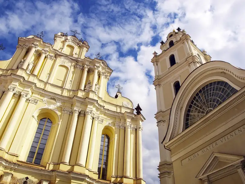 Die historische Kirche St. Johannes in Vilnius.