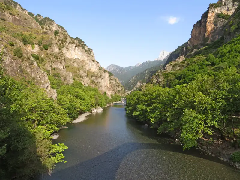 Fluss in einer Schlucht