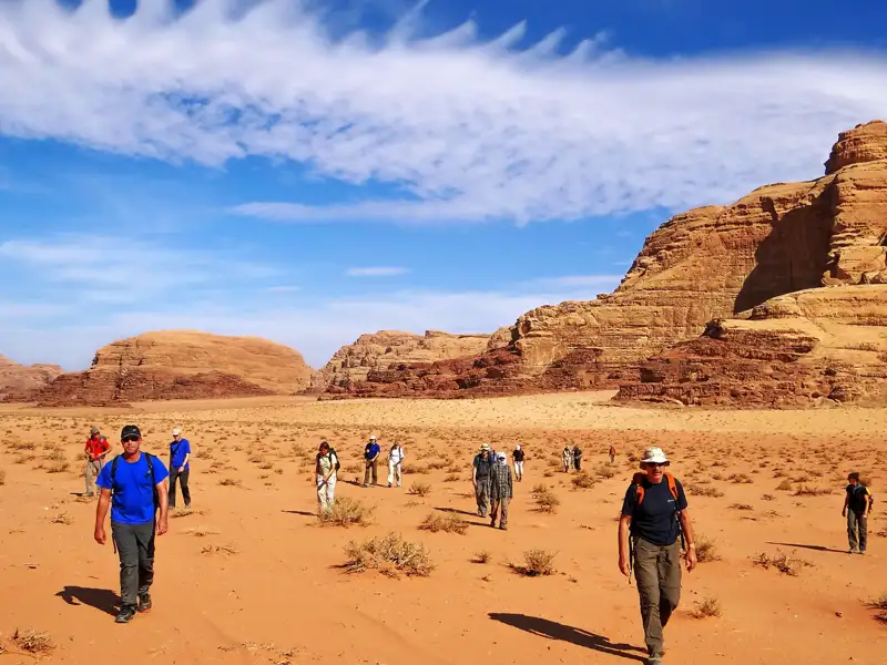 Wanderer in der Wüste